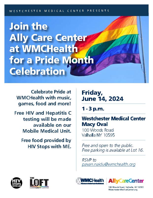 June 14 2024 Celebrate Pridde with the Ally Care Center